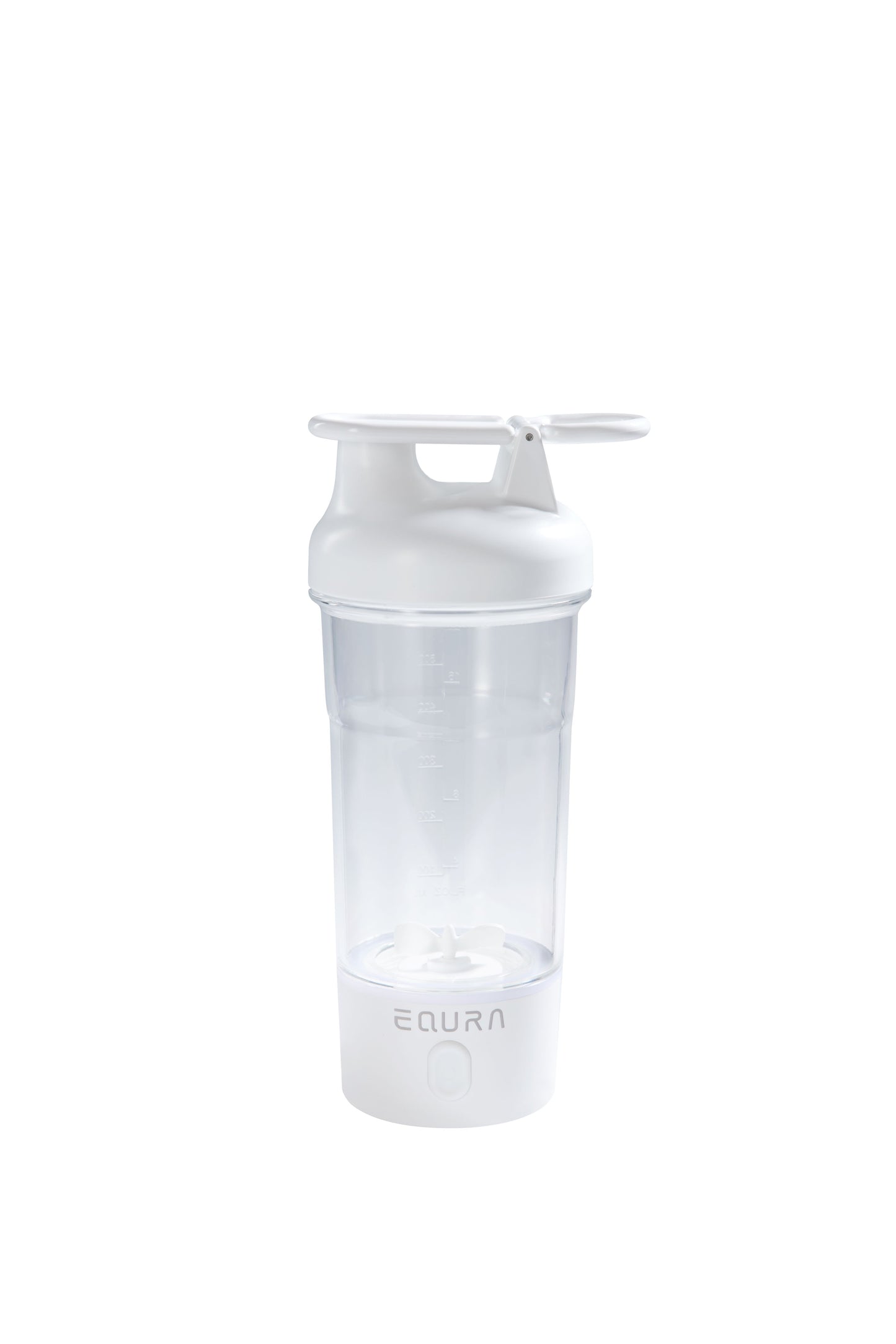 Išmani elektrinė gertuvė–plaktuvas 750 ml. Universalus automatinis shakeris-balta