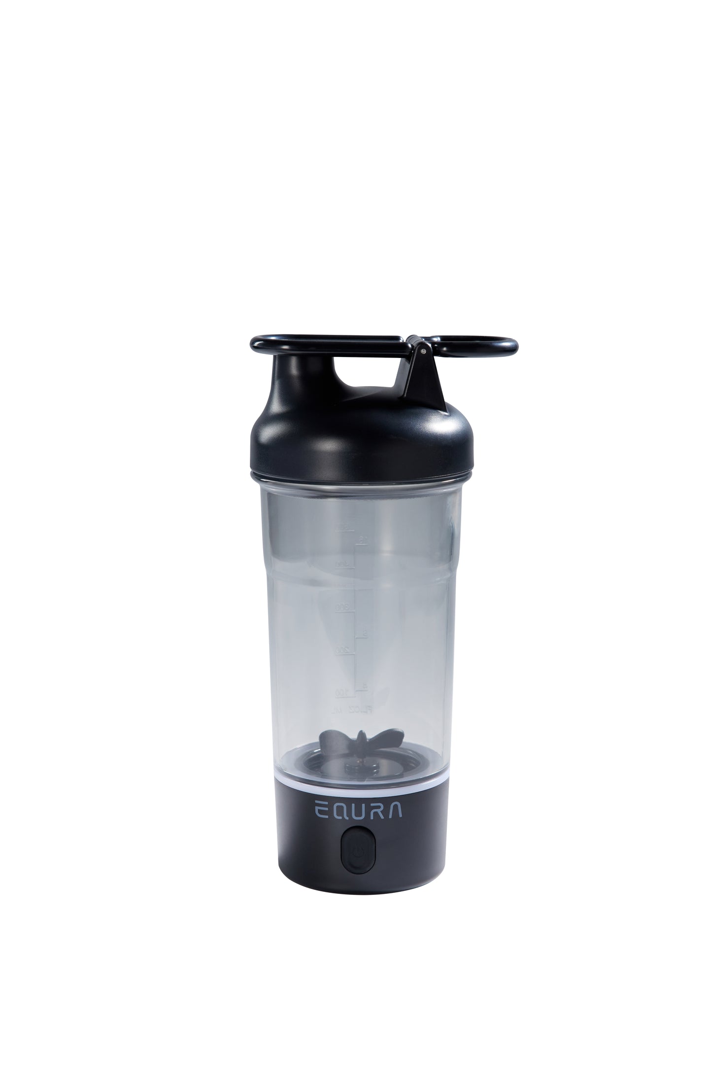 Išmani elektrinė gertuvė–plaktuvas 750 ml. Universalus automatinis shakeris-juoda