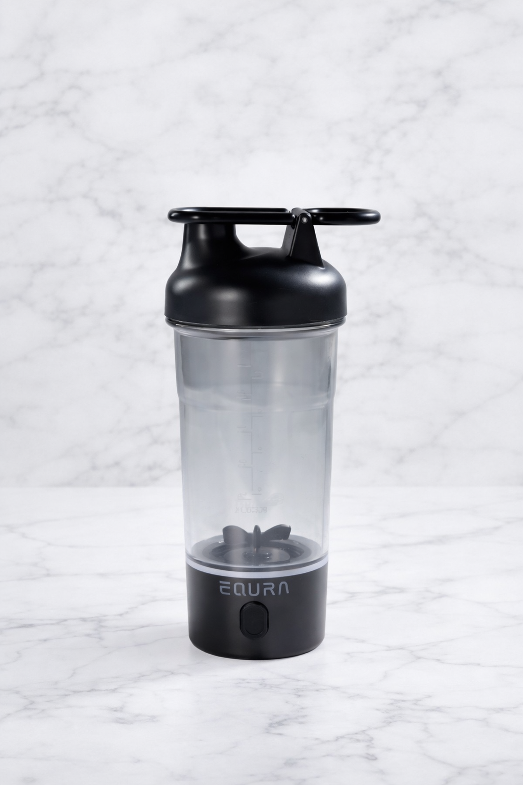 Išmani elektrinė gertuvė–plaktuvas 750 ml. Universalus automatinis shakeris-juoda